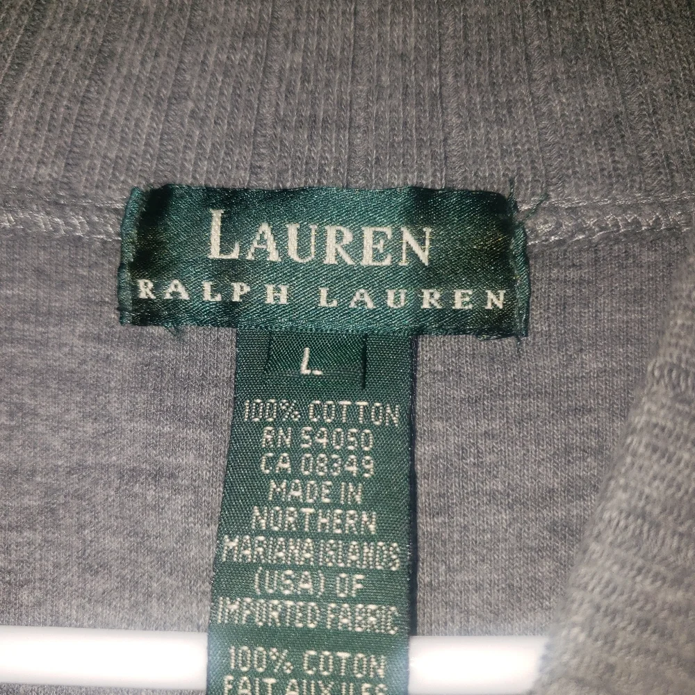 Ralph Lauren Gray Turtleneck Sweater - Picture 3 of 11